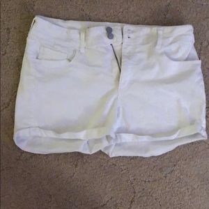 White Jean Shorts!
